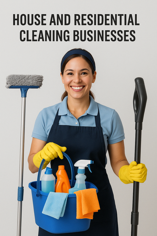 HOUSE AND RESIDENTIAL CLEANING BUSINESSES
