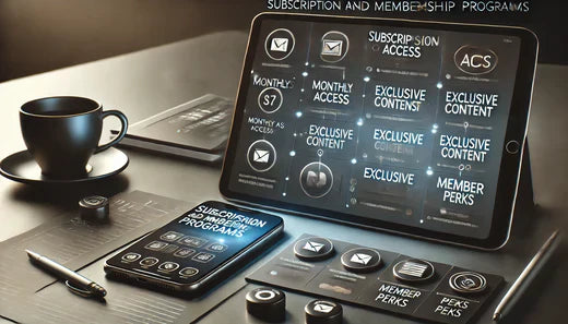 Subscription and membership programs