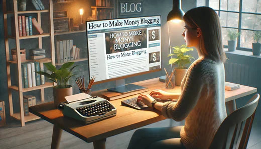 How to make money blogging.