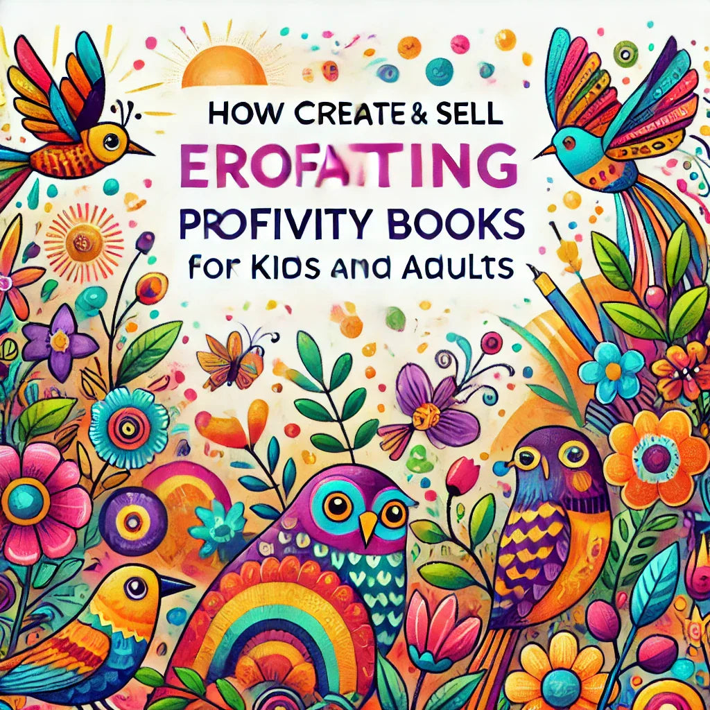 HOW TO CREATE AND SELL ENGAGING PROFITABLE ACTIVITY BOOKS FOR KIDS AND ADULTS