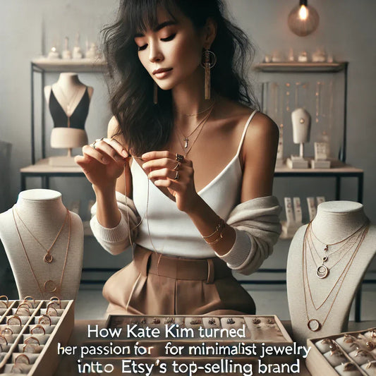 HOW KATE KIM TURNED HER PASSION FOR MINIMALIST JEWELRY INTO ETSY’S TOP-SELLING BRAND (CAITLYNMINIMALIST).