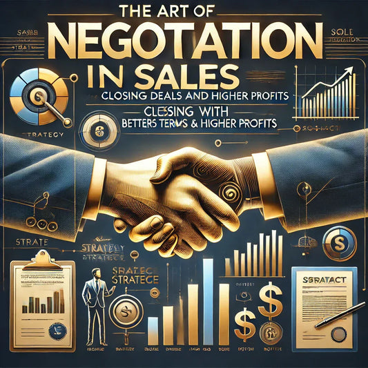 THE ART OF NEGOTIATION IN SALES: CLOSING DEALS WITH BETTER TERMS AND HIGHER PROFITS