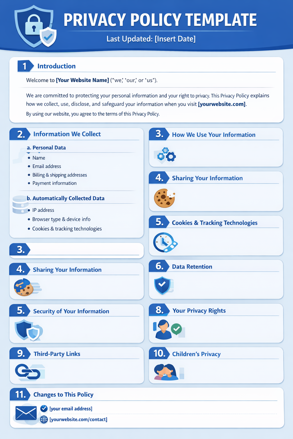 PRIVACY POLICY TEMPLATE