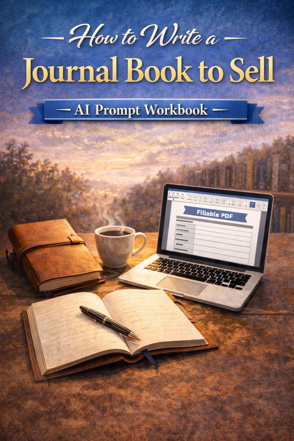 How to Write a Journal Book to Sell — AI Prompt Workbook