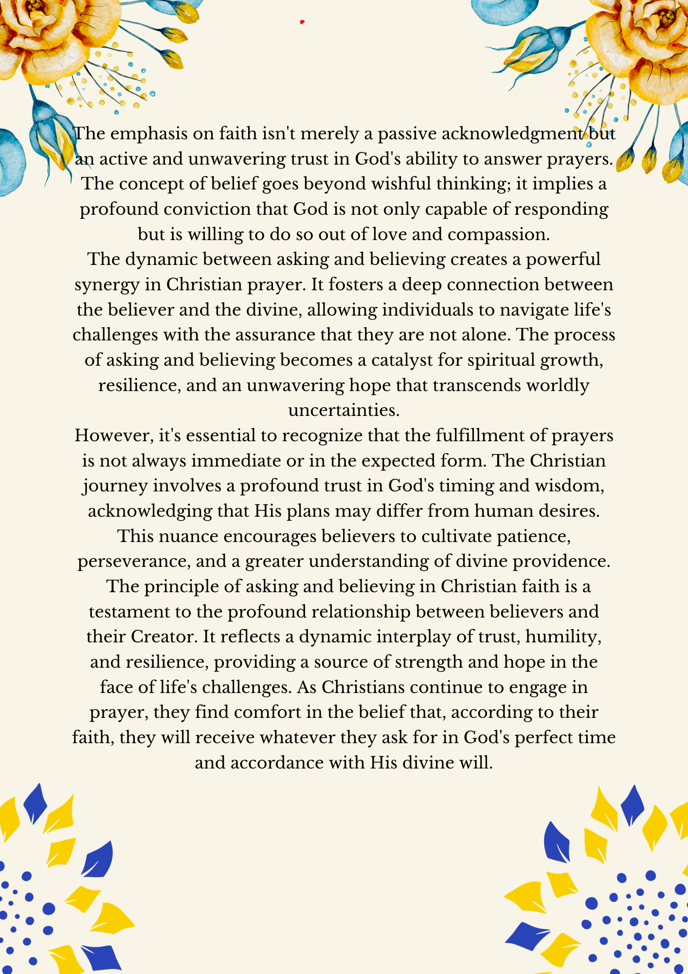 PRAY & DECLARE JOURNAL: ASK IN JESUS NAME