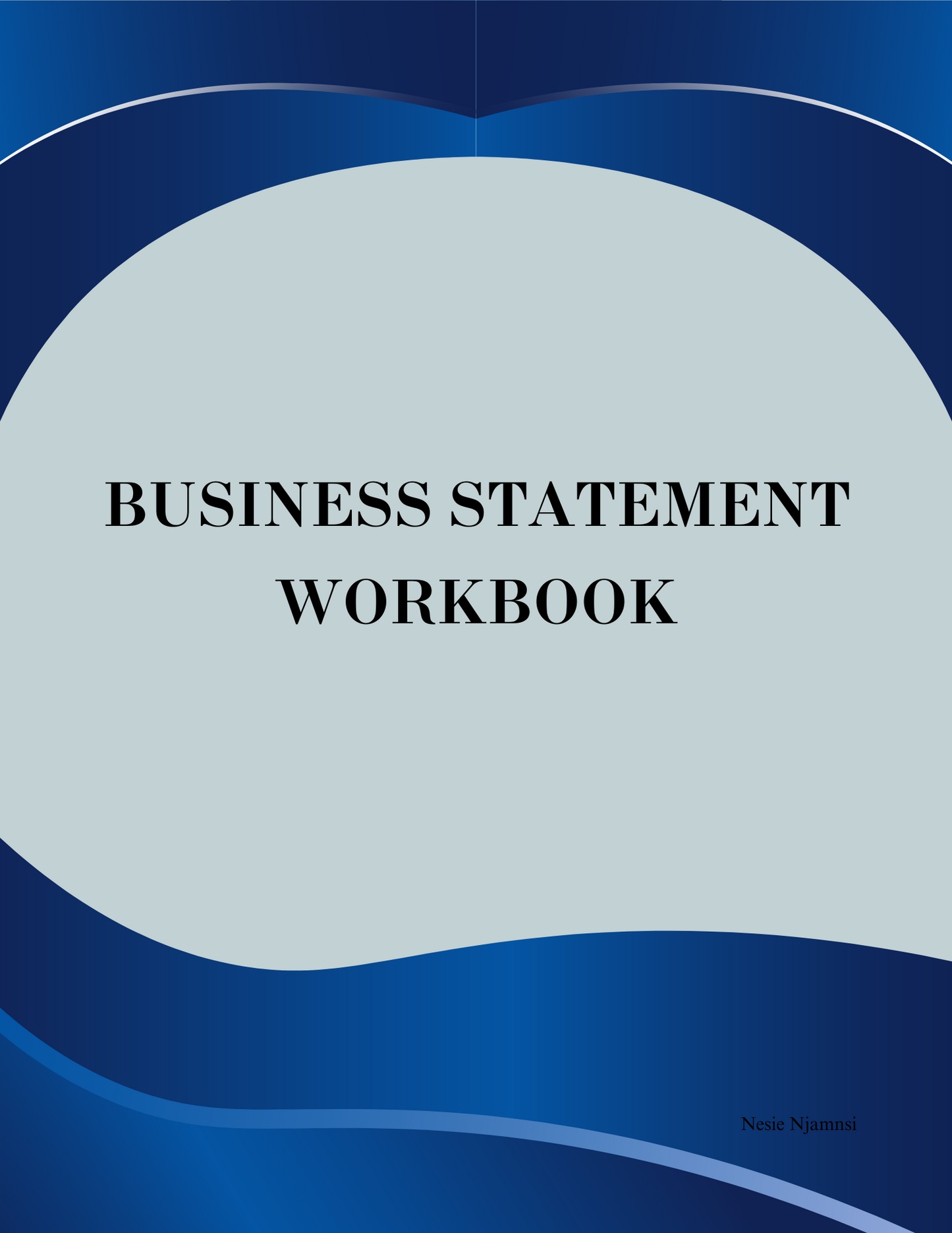 BUSINESS STATEMENTS WORKBOOK