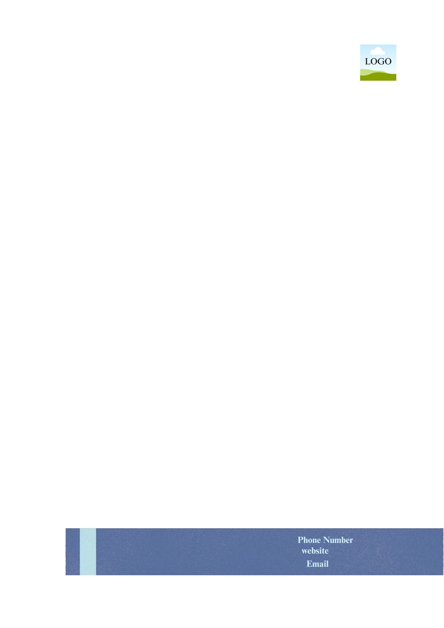 BUSINESS LETTERHEAD TEMPLATE 13