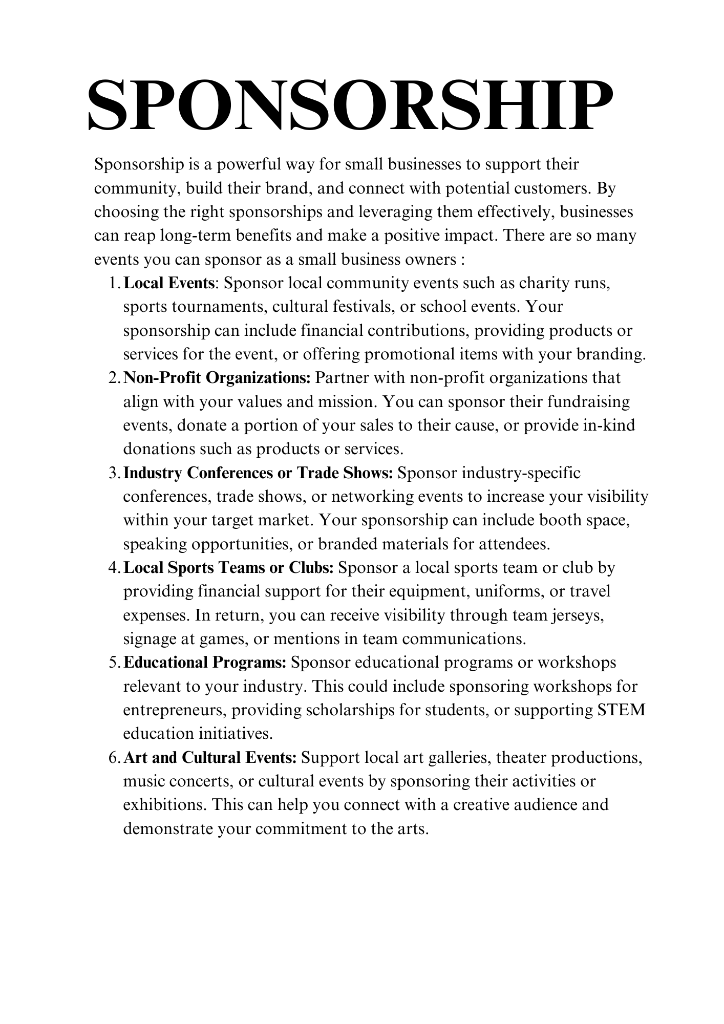 COLLABORATION/ PARTNERSHIP WORKBOOK FOR SMALL BUSINESSES