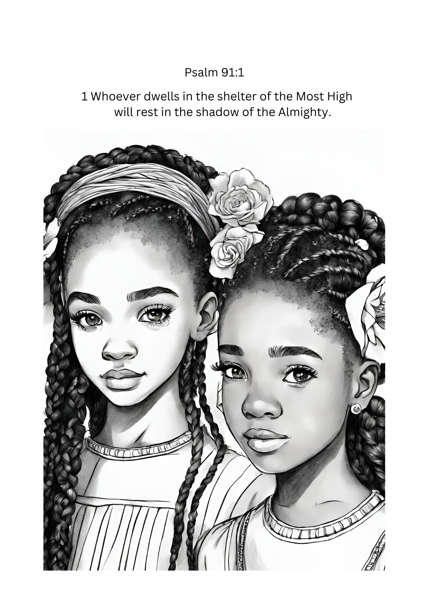 COLOR FOR JESUS: THE POWER OF PSALMS 91 THROUGH CREATIVE COLOURING.