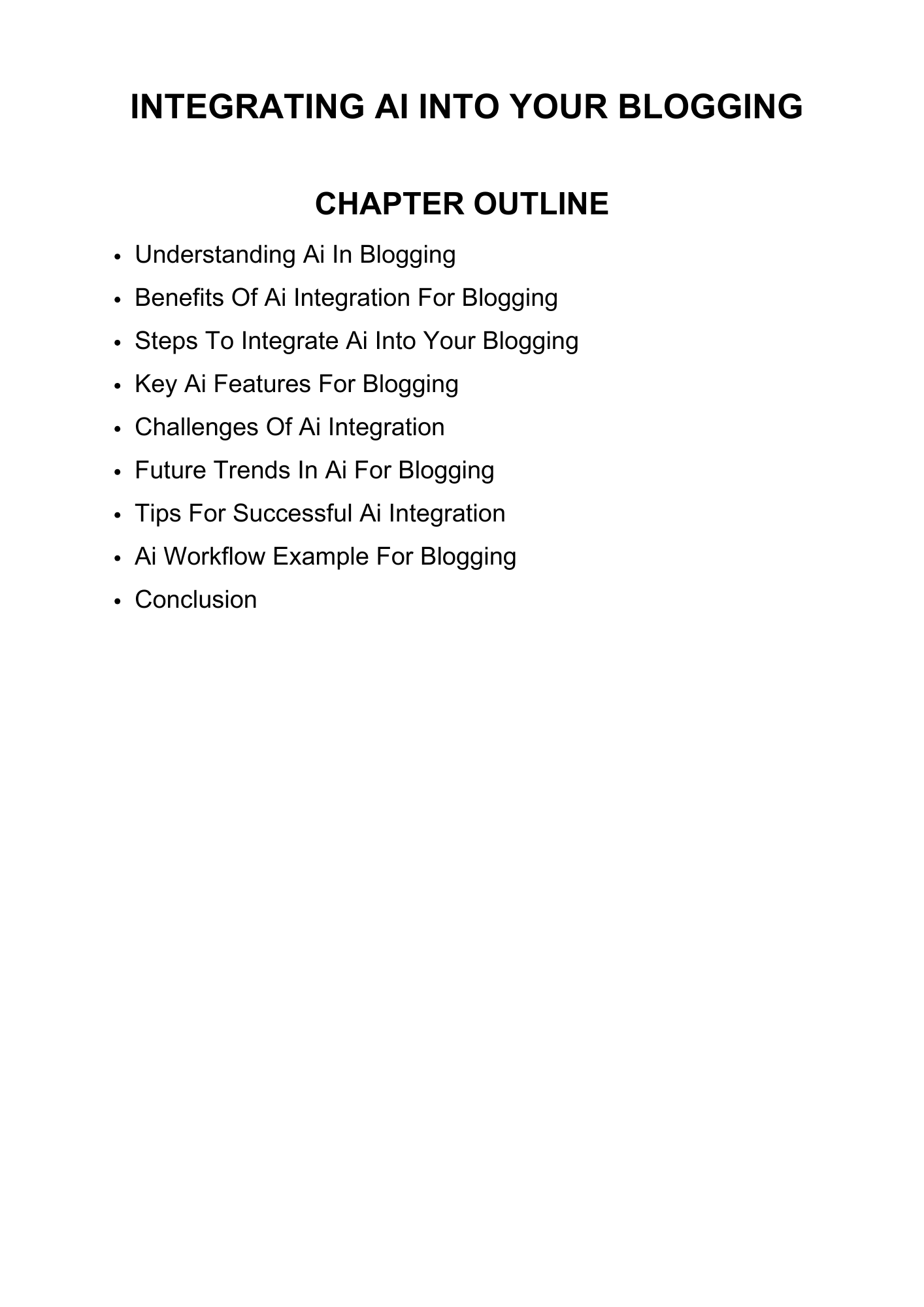 Integrating AI Into Your Blogging Strategy – Digital Guide
