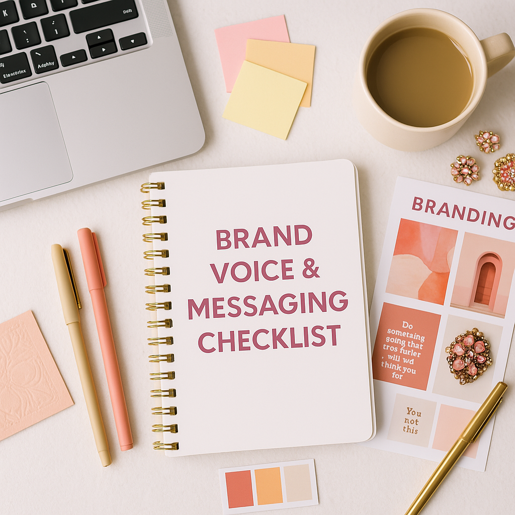 BRAND VOICE & MESSAGING CHECKLIST