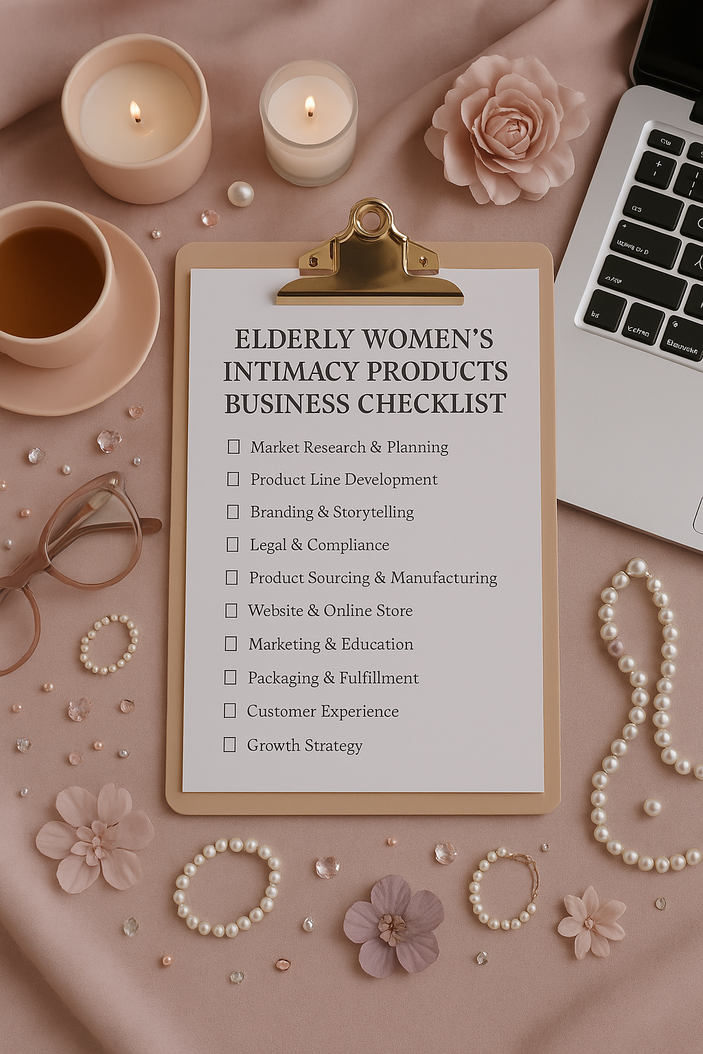 ELDERLY WOMEN’S INTIMACY PRODUCTS BUSINESS CHECKLIST