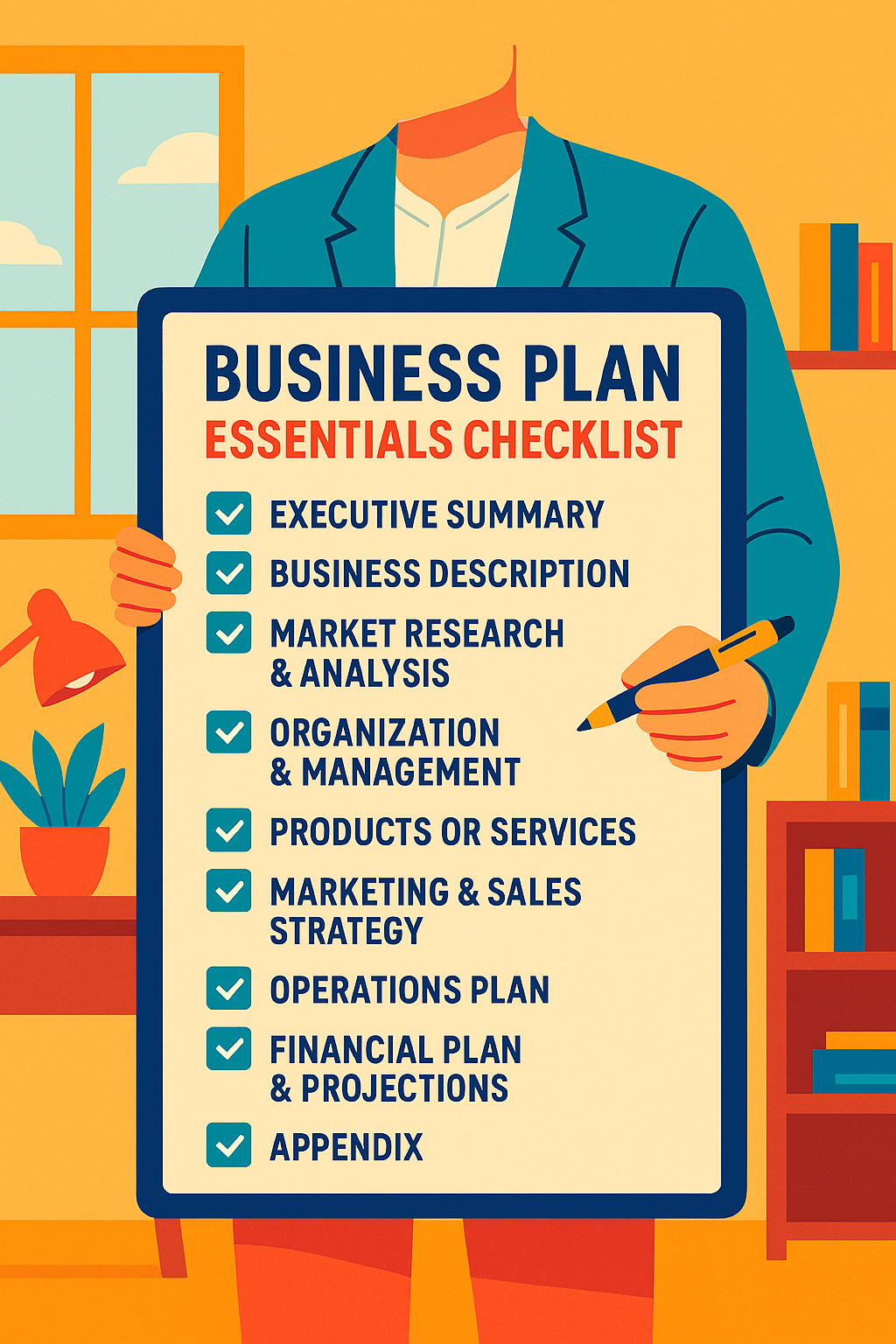 BUSINESS PLAN ESSENTIALS CHECKLIST