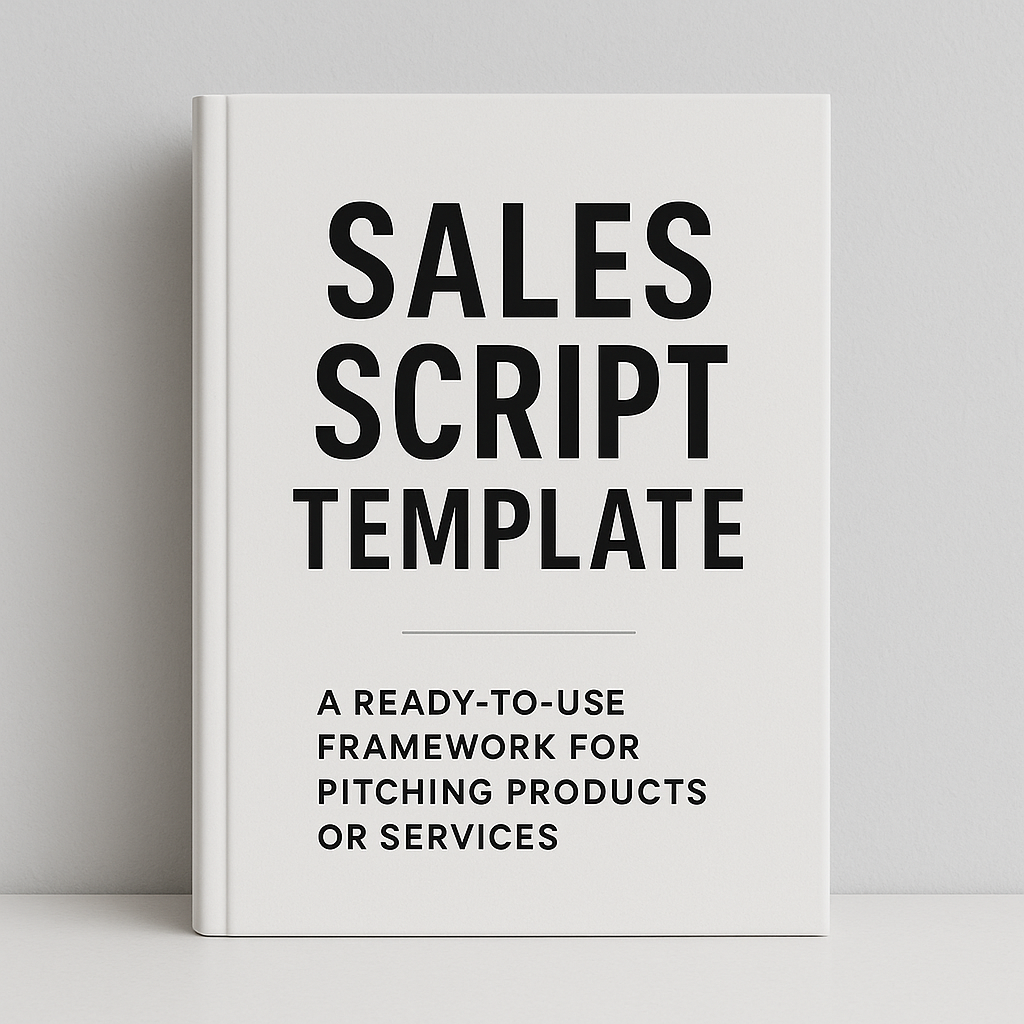 SALES SCRIPT TEMPLATE