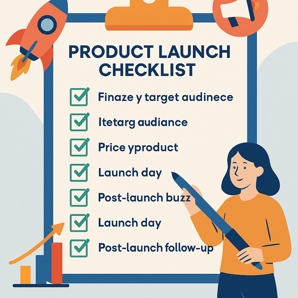 PRODUCT LAUNCH CHECKLIST