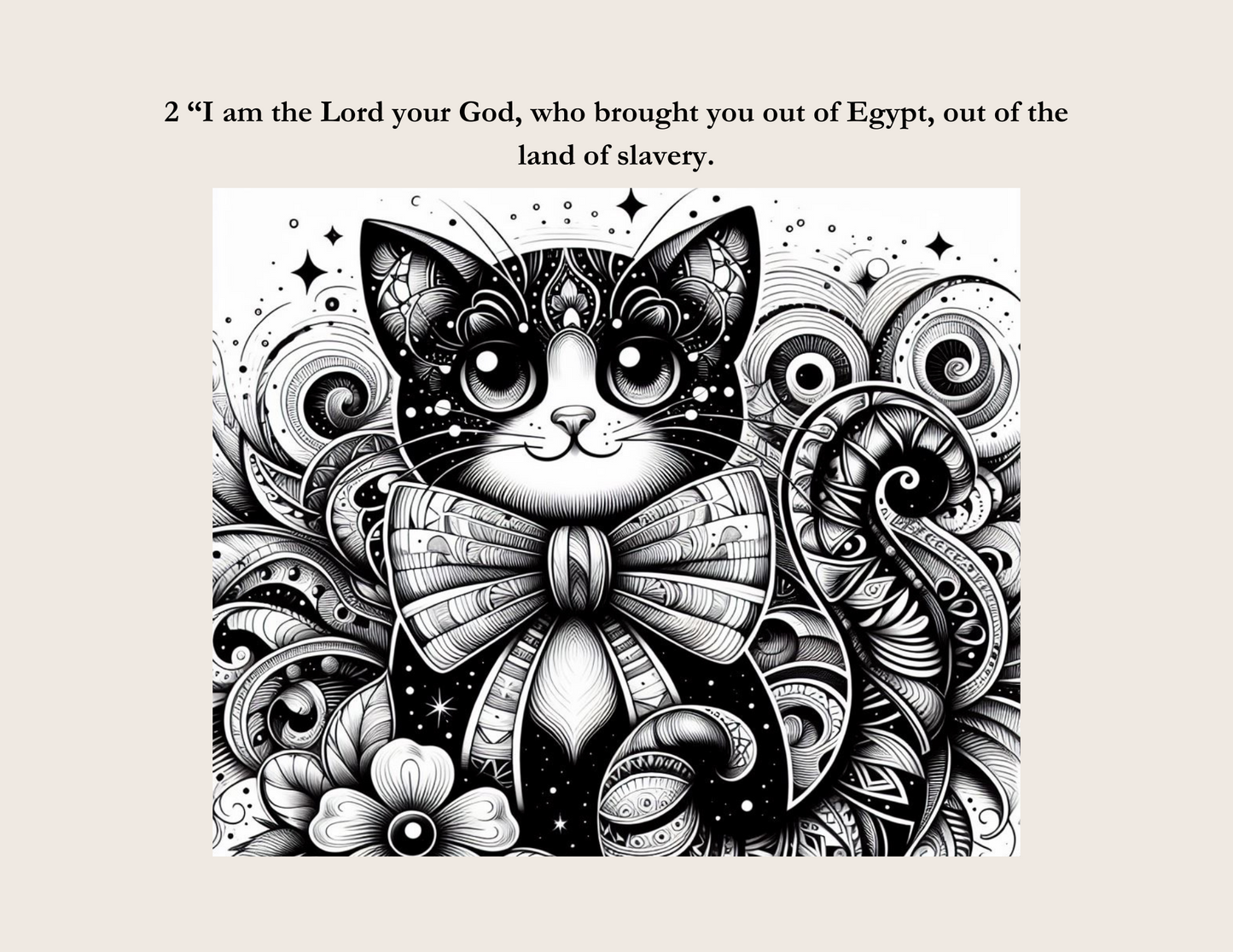 COLOR FOR JESUS: THE TEN COMMANDMENT- CAT