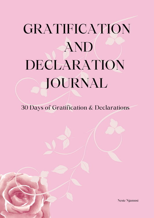 GRATIFICATION & DECLARATION JOURNAL FOR CHRISTIAN ENTREPRENEURS
