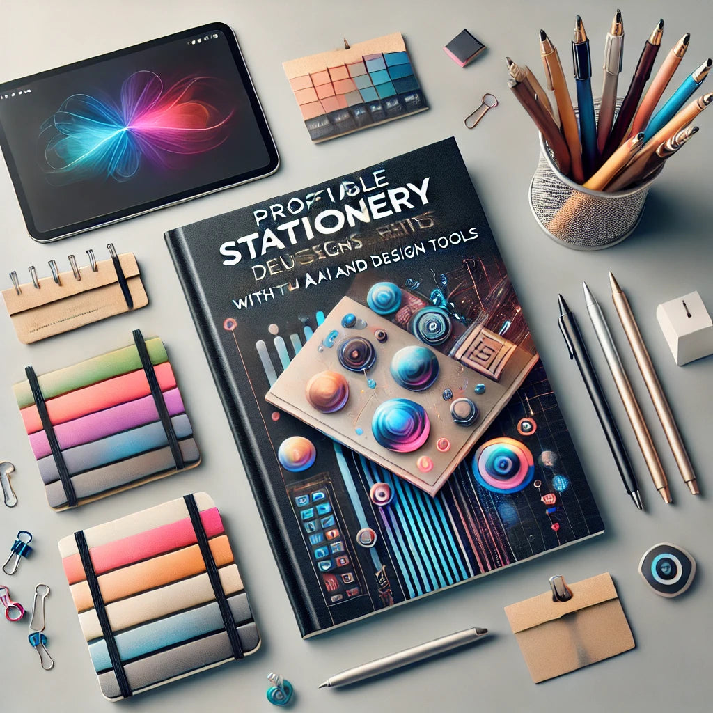 PROFITABLE STATIONERY DESIGNS YOU CAN CREATE WITH AI AND DESIGN TOOLS
