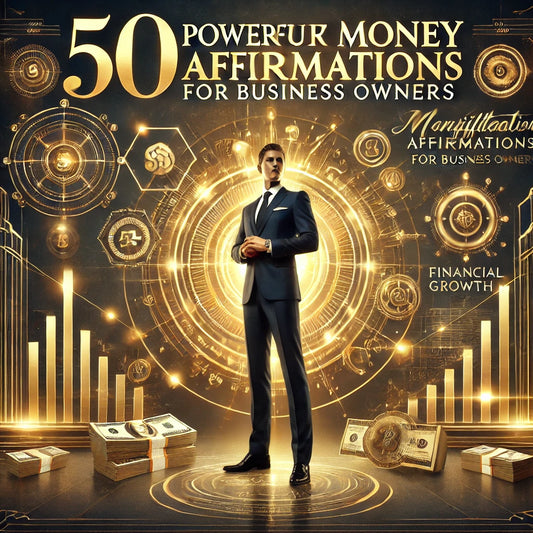 50 POWERFUL MONEY MANIFESTATION AFFIRMATIONS FOR BUSINESS OWNERS