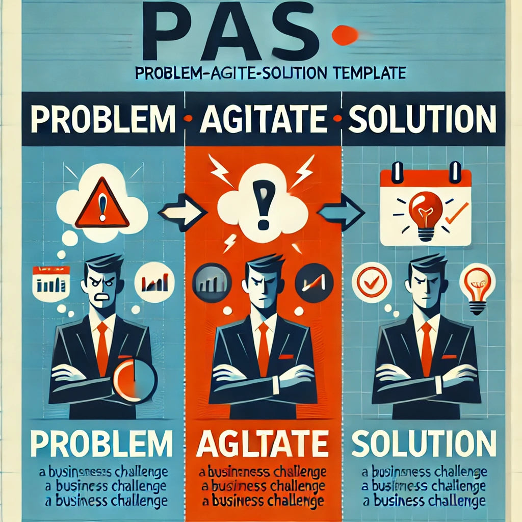 PAS (PROBLEM-AGITATE-SOLUTION) TEMPLATE