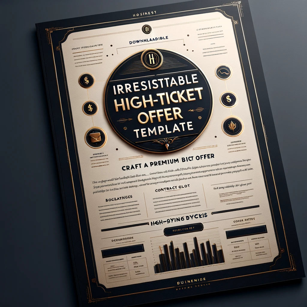 IRRESISTIBLE HIGH-TICKET OFFER TEMPLATE