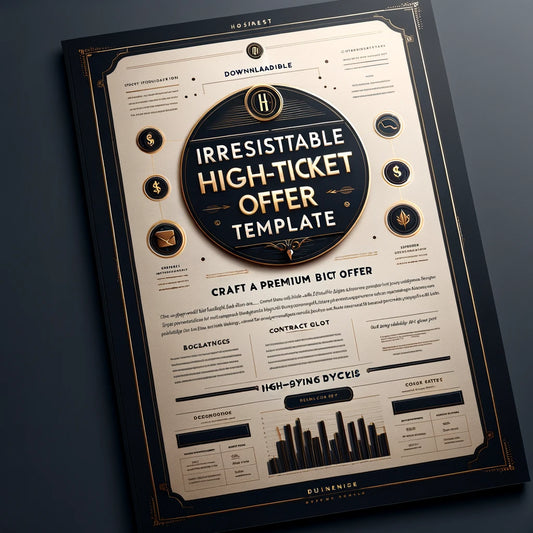 IRRESISTIBLE HIGH-TICKET OFFER TEMPLATE