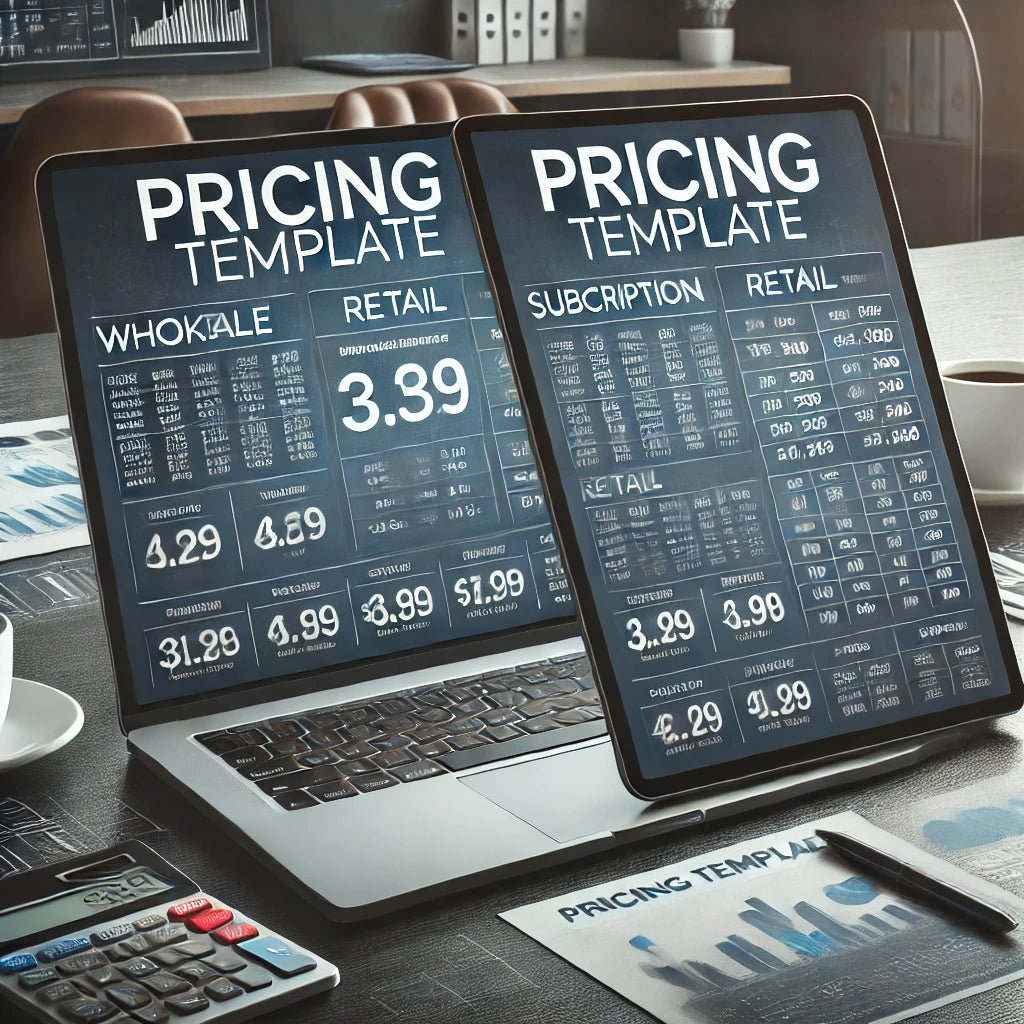 PRICING TEMPLATE