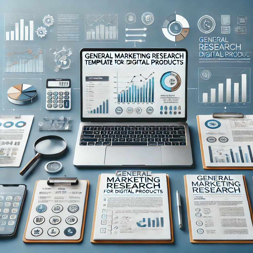 GENERAL MARKETING RESEARCH TEMPLATE FOR DIGITAL PRODUCTS