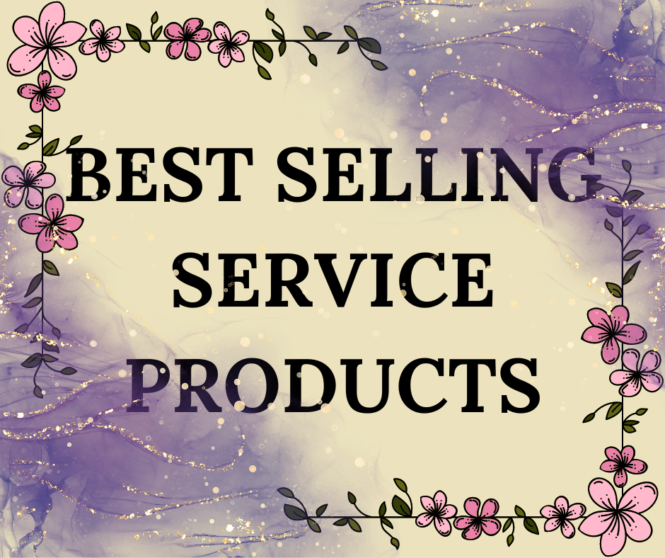 BEST SELLING SERVICE PRODUCT