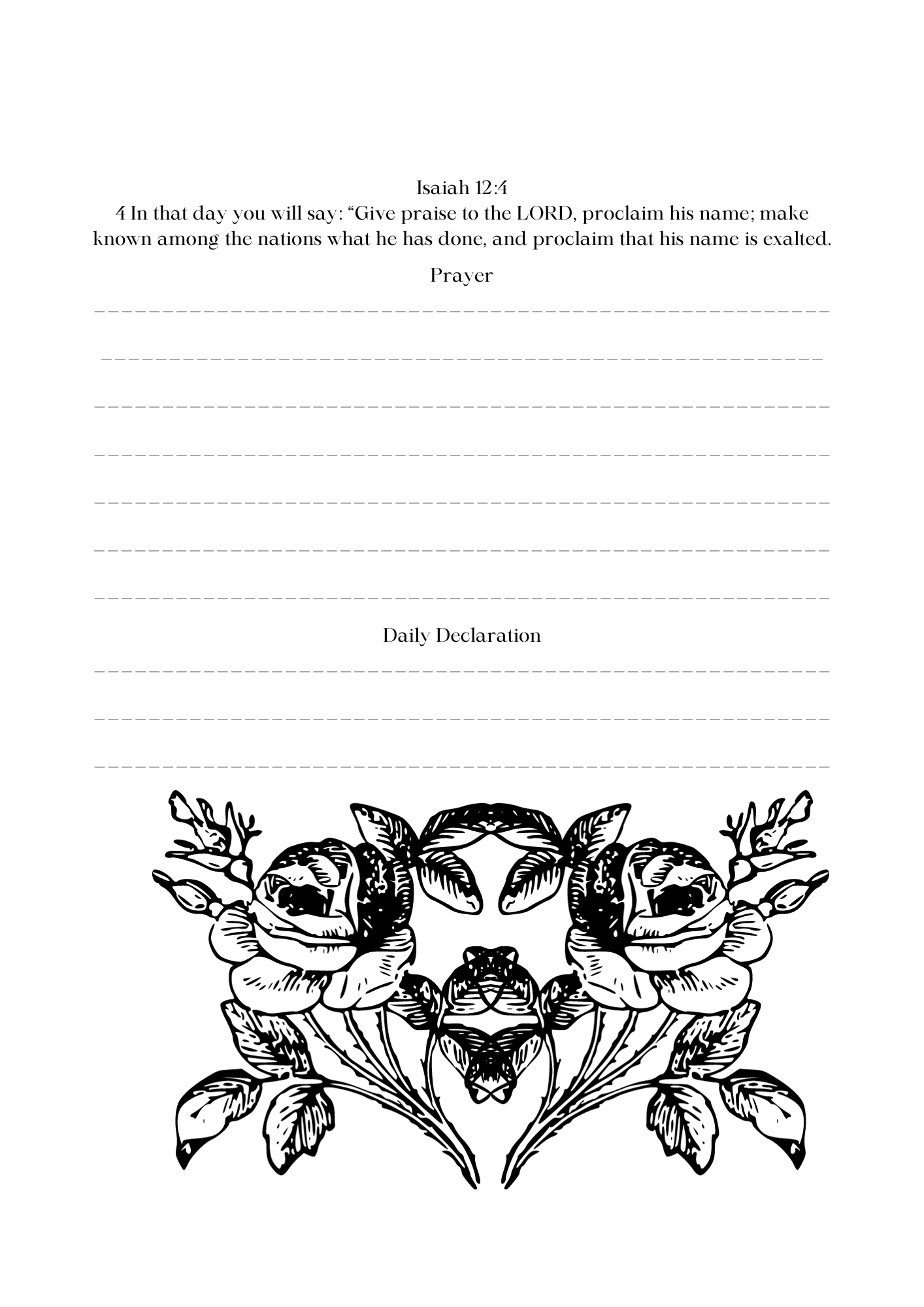 COLOR FOR JESUS: GRATIFICATION JOURNAL