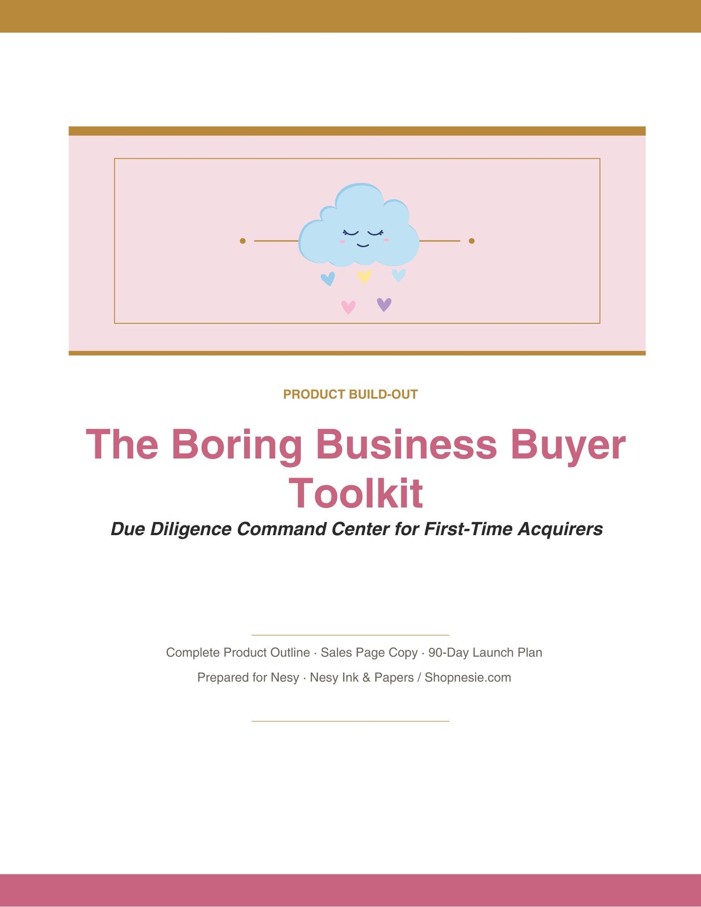 Due Diligence Toolkit for First-Time Business Buyers