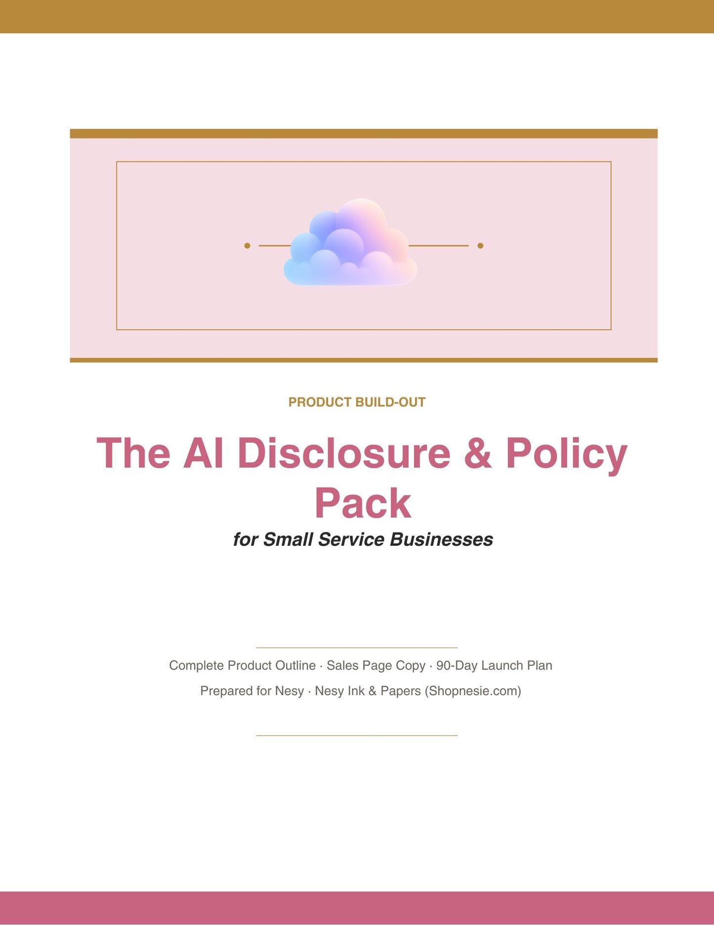 AI Disclosure Pack — Legal Templates for Freelancers & Agencies
