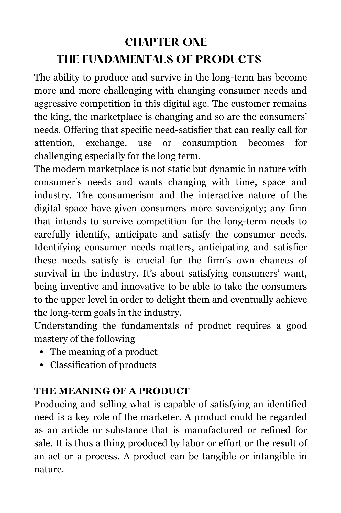 PRODUCT DEVELOPMENT AND PRESENTATION FOR SMALL BUSINESS