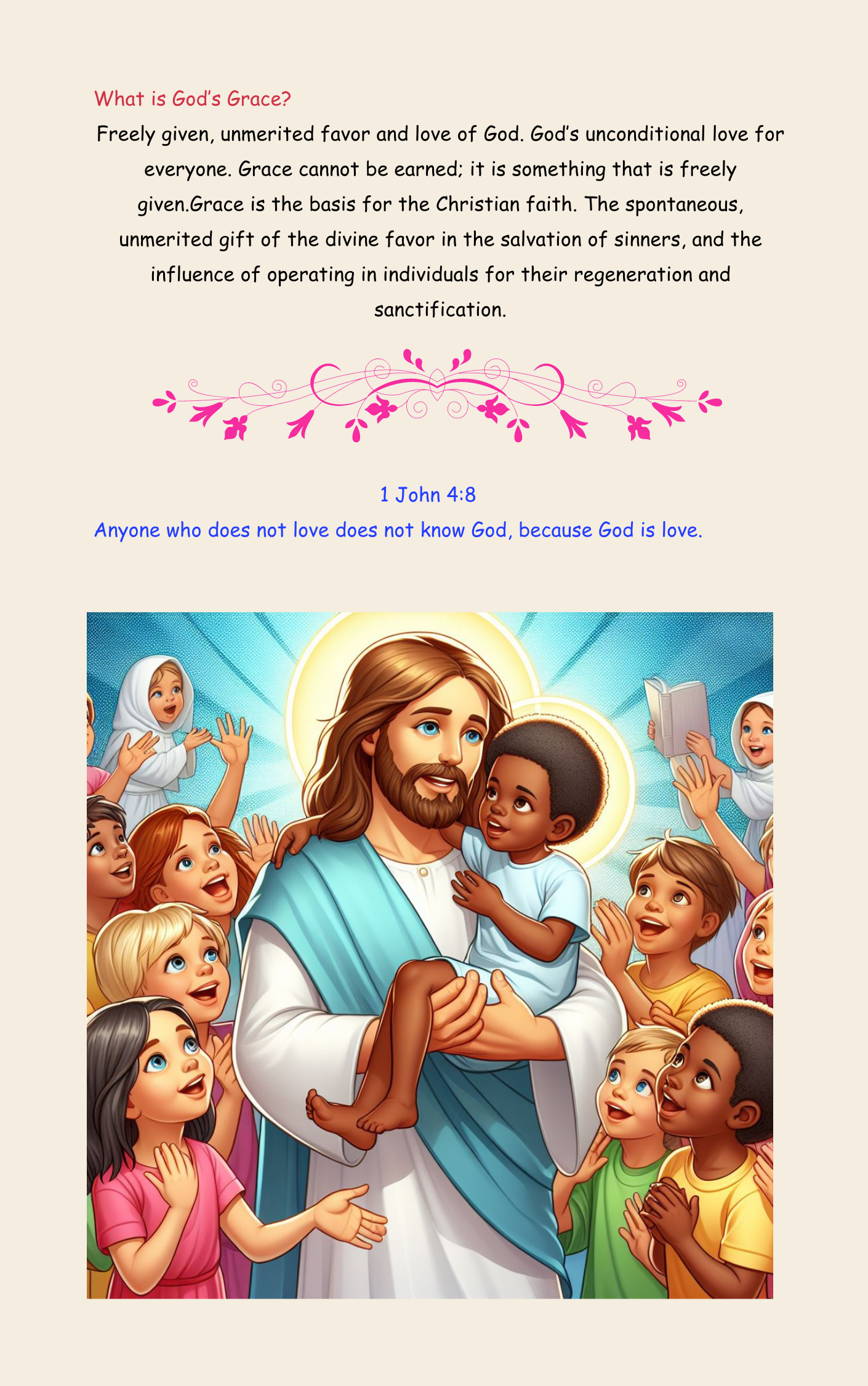Q & A CHRISTIAN CHILDREN BOOK ON ALMIGHTY GOD