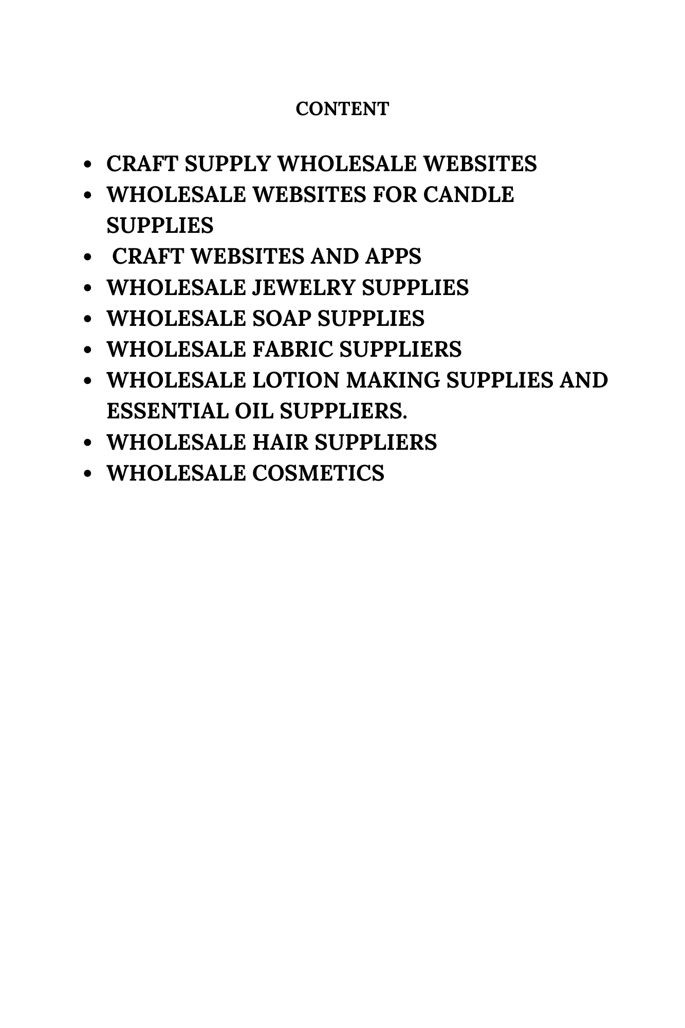Wholesale Resources