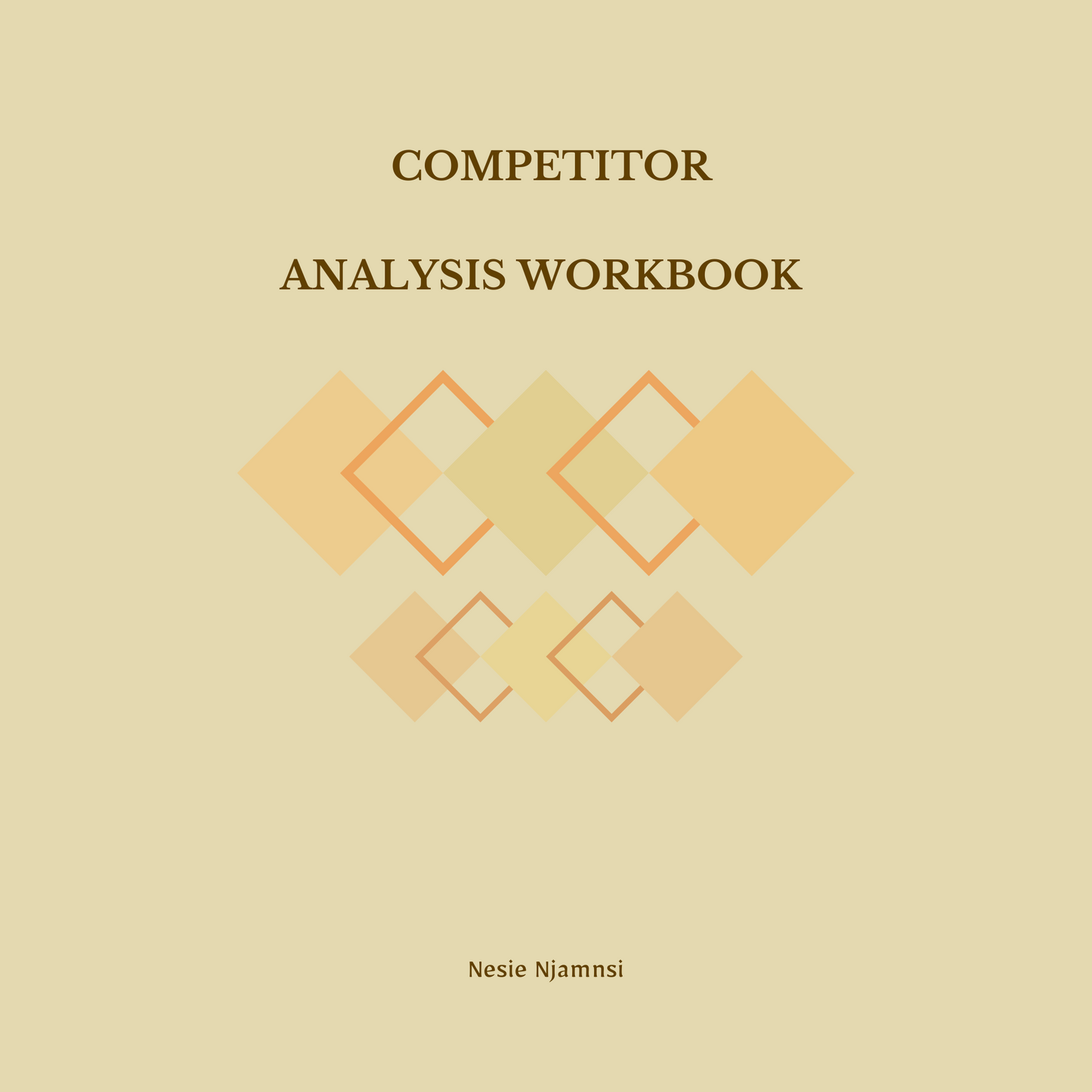 COMPETITOR ANALYSIS WORKBOOK