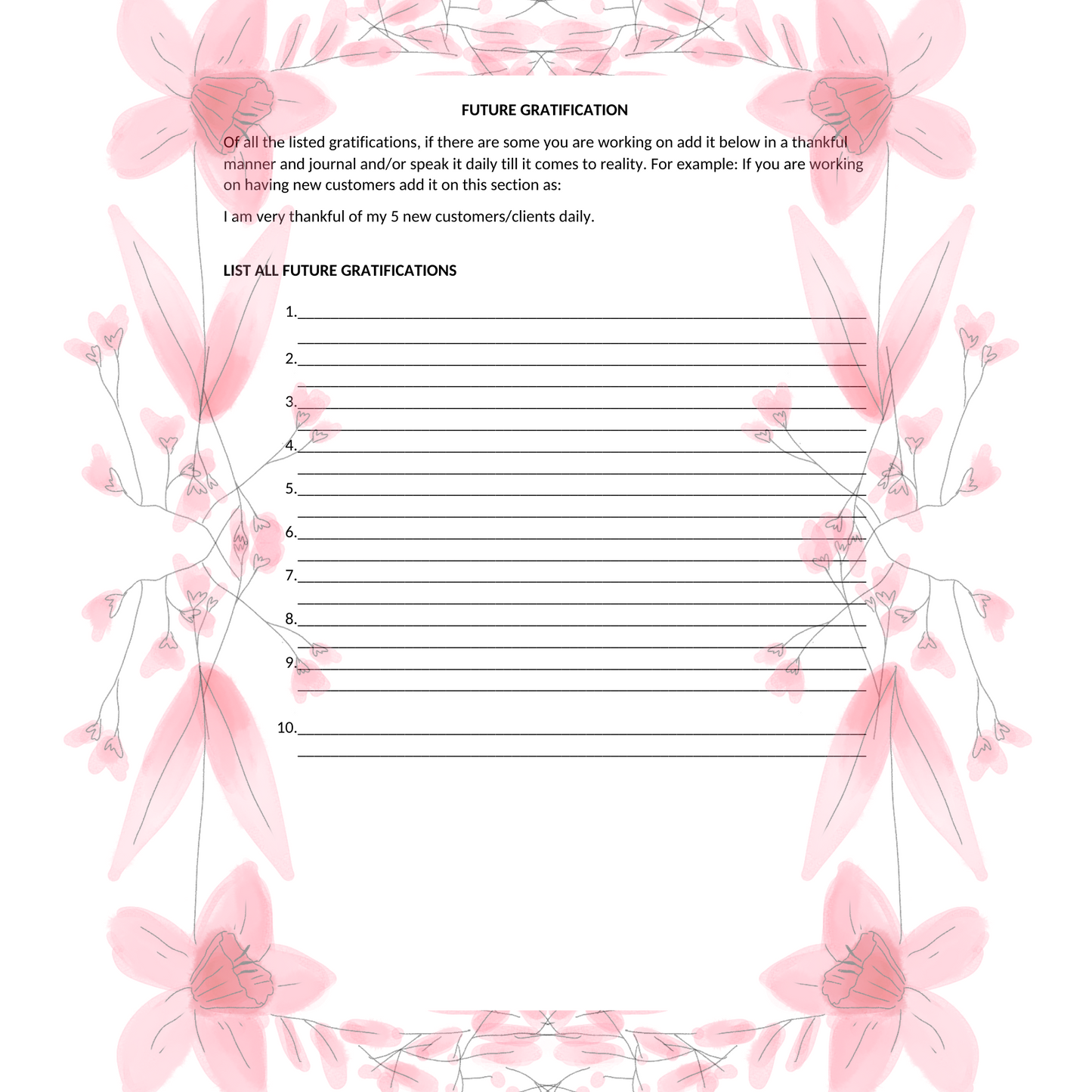 Gratification Journal