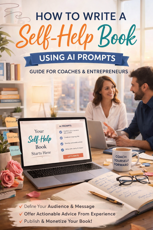How to Write a Self-Help Book Using AI Prompts — Guide for Coaches & Entrepreneurs