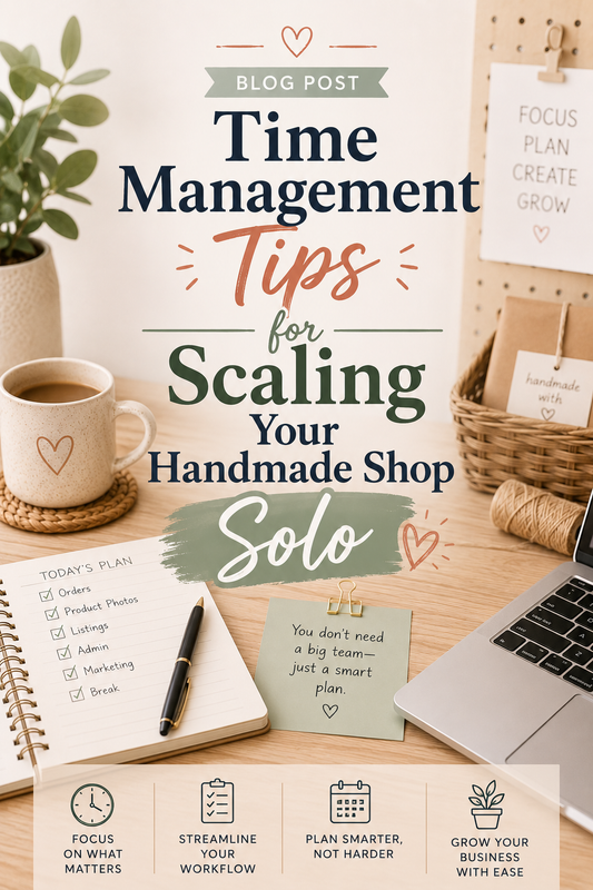 Time Management Tips for Scaling Your Handmade Shop Solo