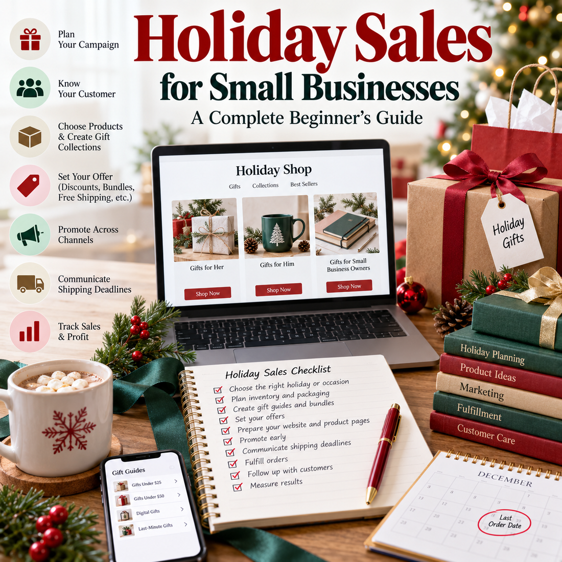 Holiday Sales for Small Businesses: A Complete Beginner’s Guide