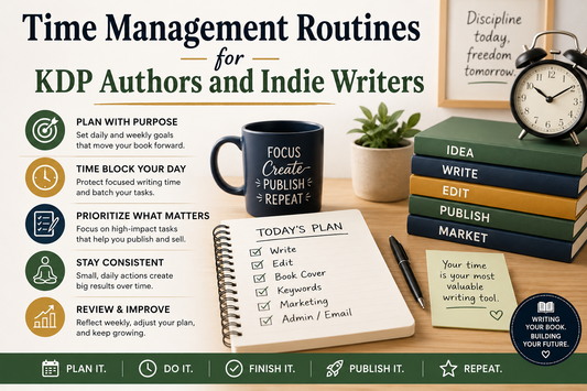 Time Management Routines for KDP Authors and Indie Writers
