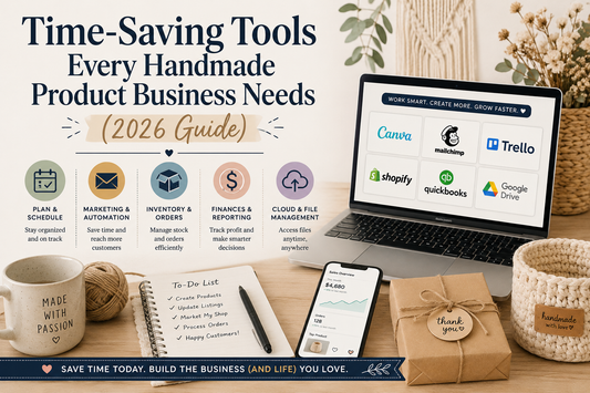 Time-Saving Tools Every Handmade Product Business Needs 