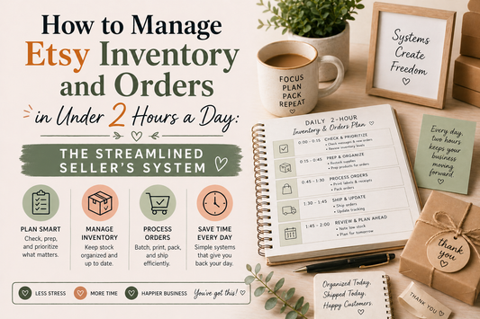 Manage Etsy Inventory and Orders