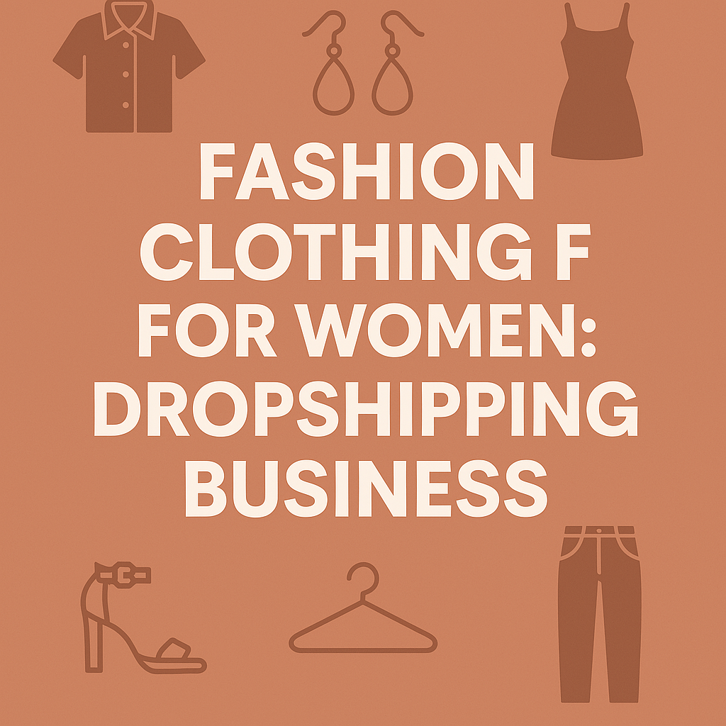 FASHION CLOTHING FOR WOMEN: DROPSHIPPING BUSINESS