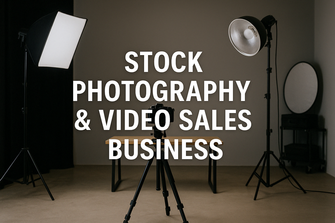STOCK PHOTOGRAPHY & VIDEO SALES BUSINESS