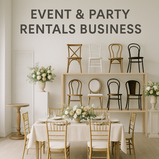 EVENT & PARTY RENTALS BUSINESS