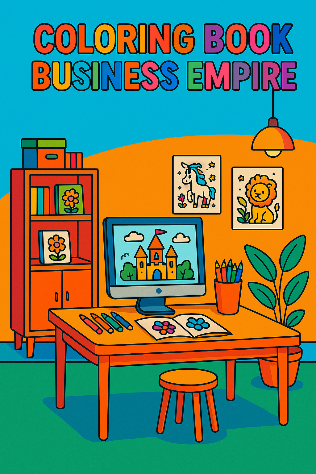 COLORING BOOK BUSINESS EMPIRE