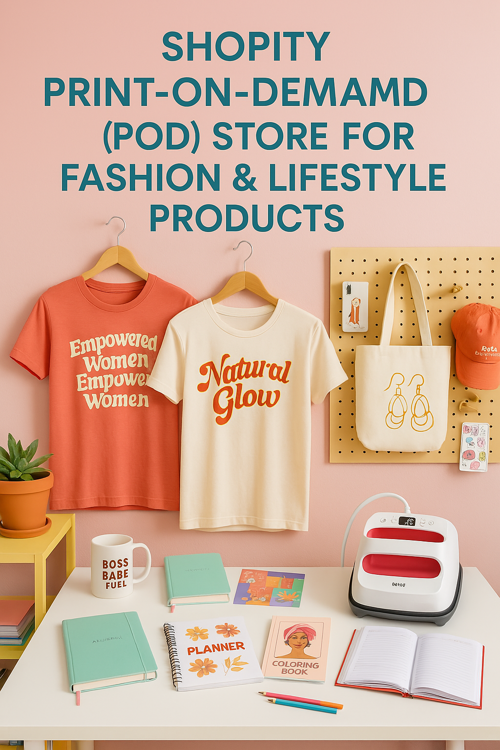 SHOPIFY PRINT-ON-DEMAND (POD) STORE FOR FASHION & LIFESTYLE PRODUCTS