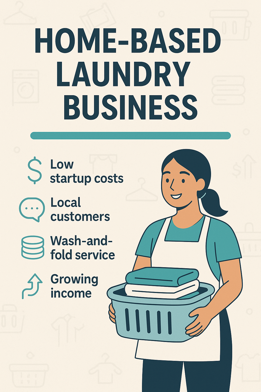 HOME-BASED LAUNDRY BUSINESS