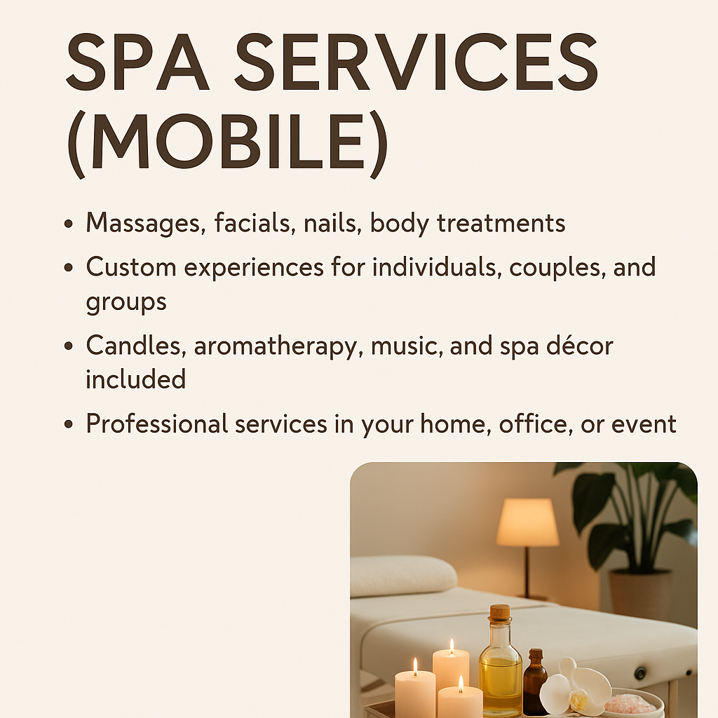 SPA SERVICES (MOBILE)